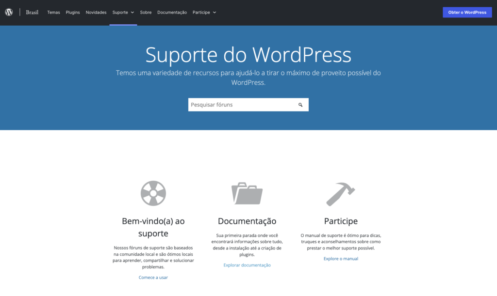 Wordpress Fórum